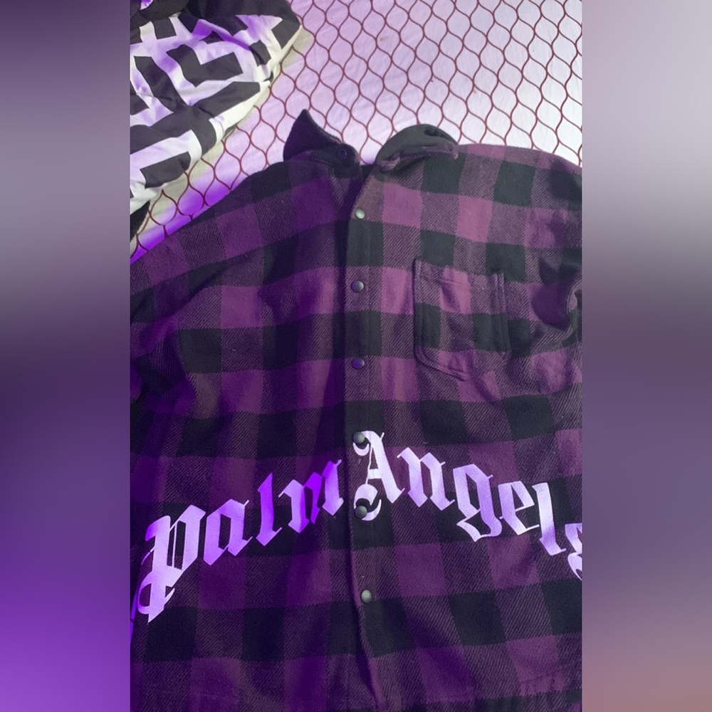 Palm angels checkered hoodie